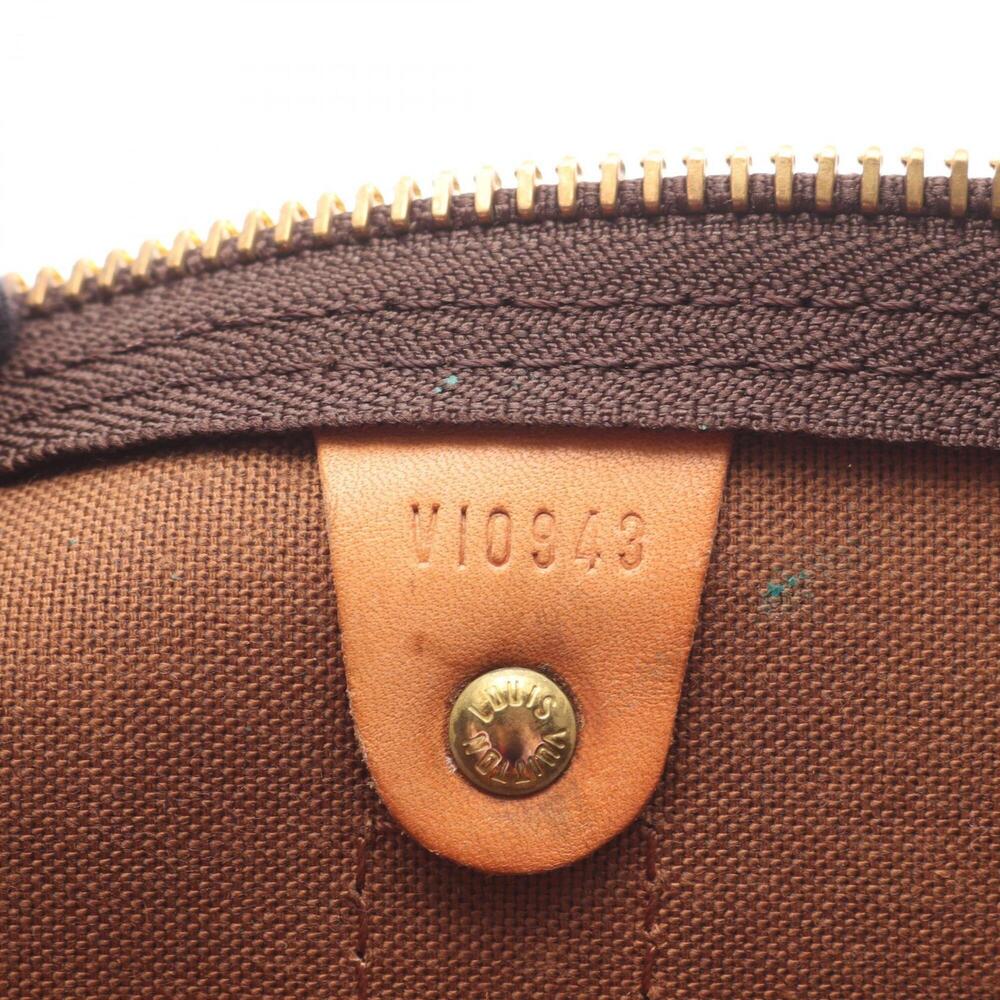 LOUIS VUITTON Brown Leather Boston Bag - Picture 5 of 15